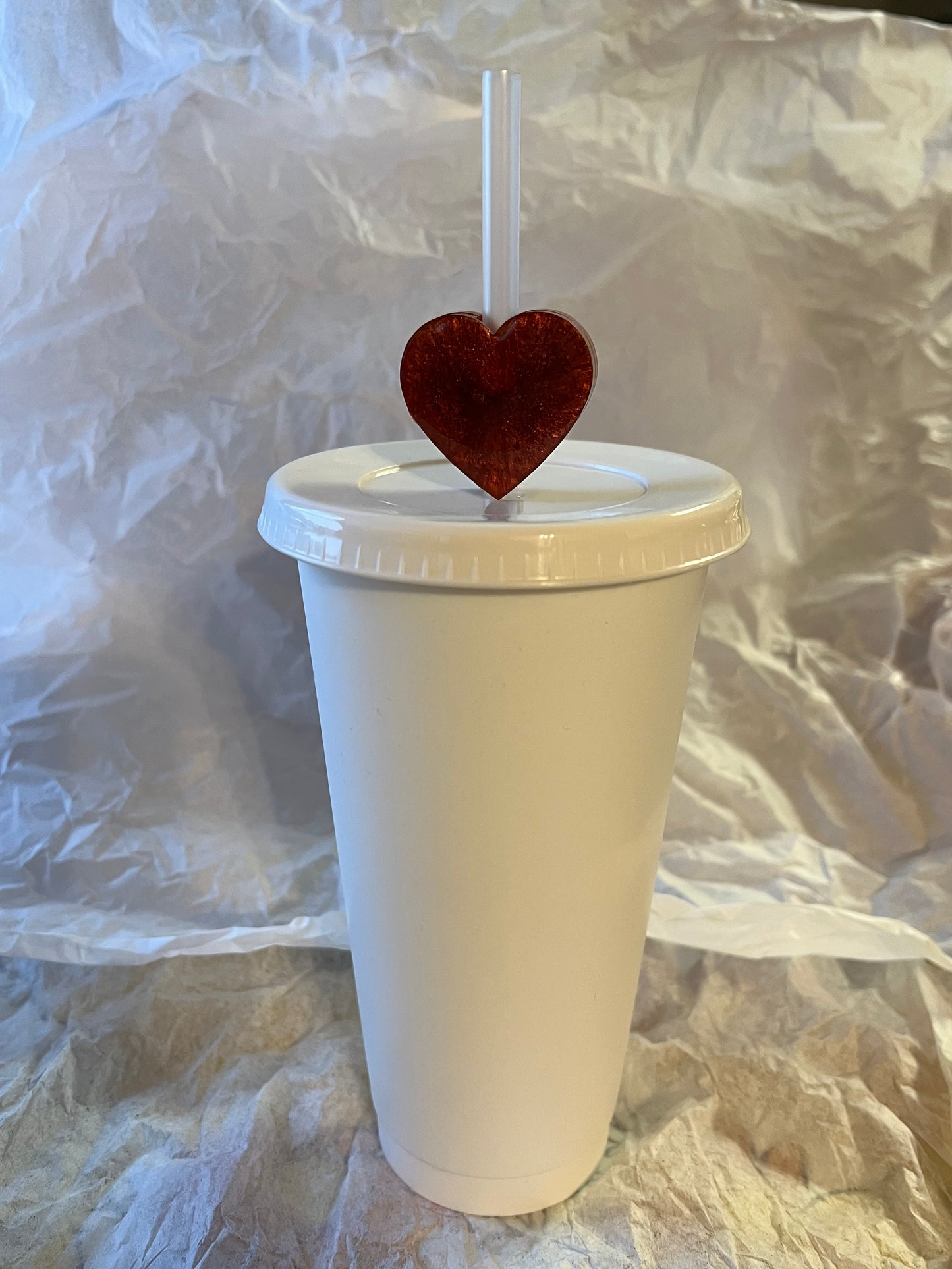 Heart Straw Topper