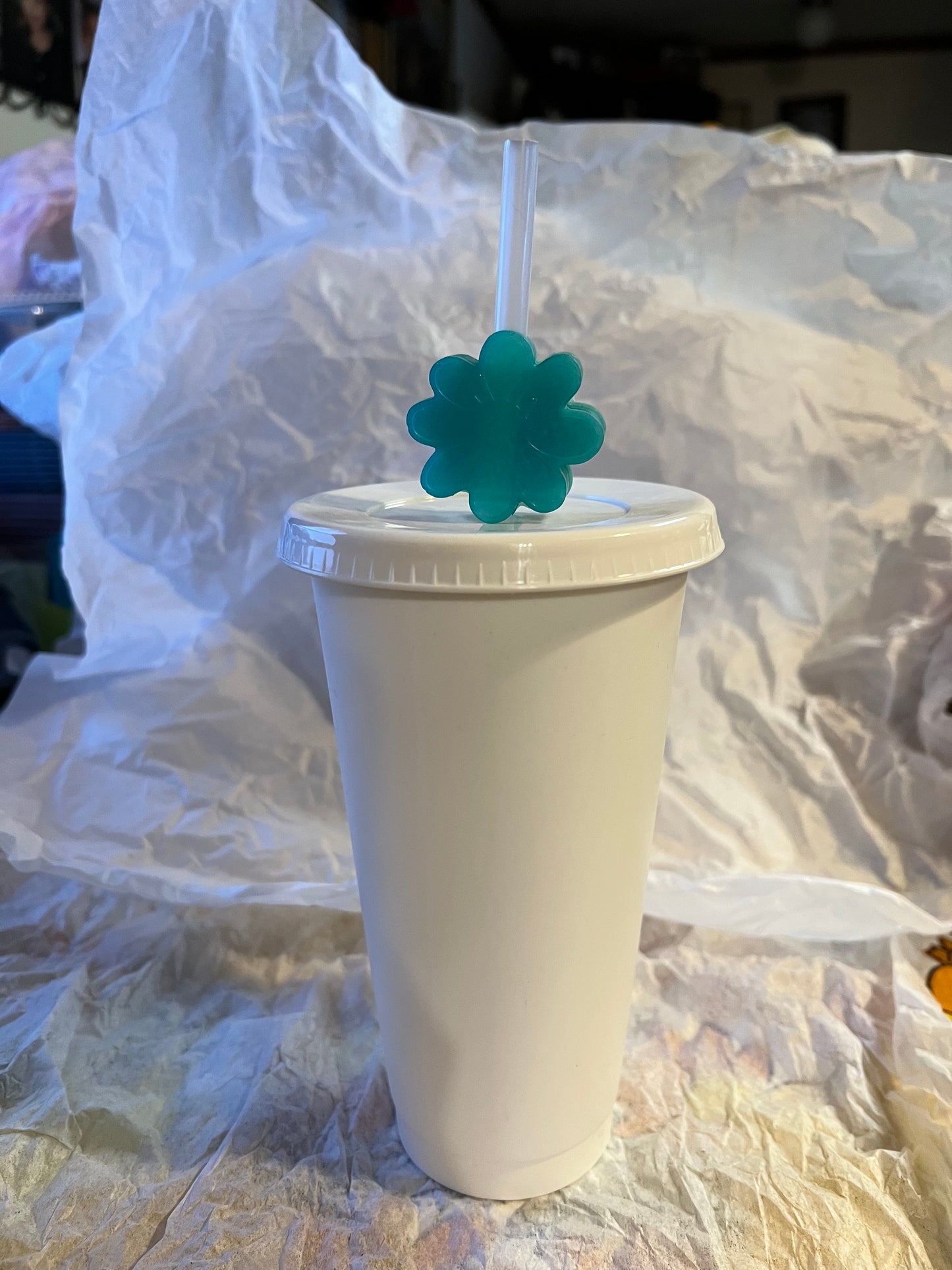 Flower Straw Topper