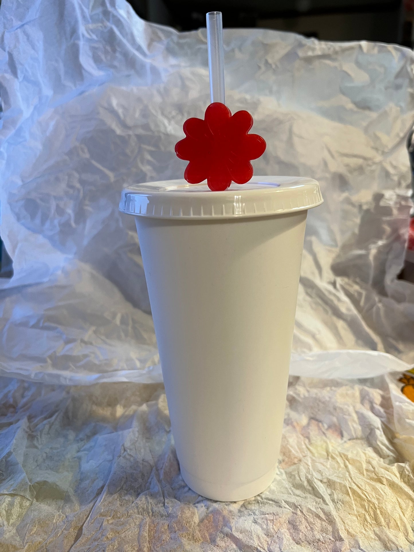 Flower Straw Topper