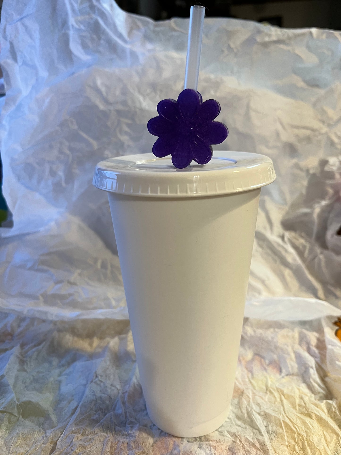 Flower Straw Topper