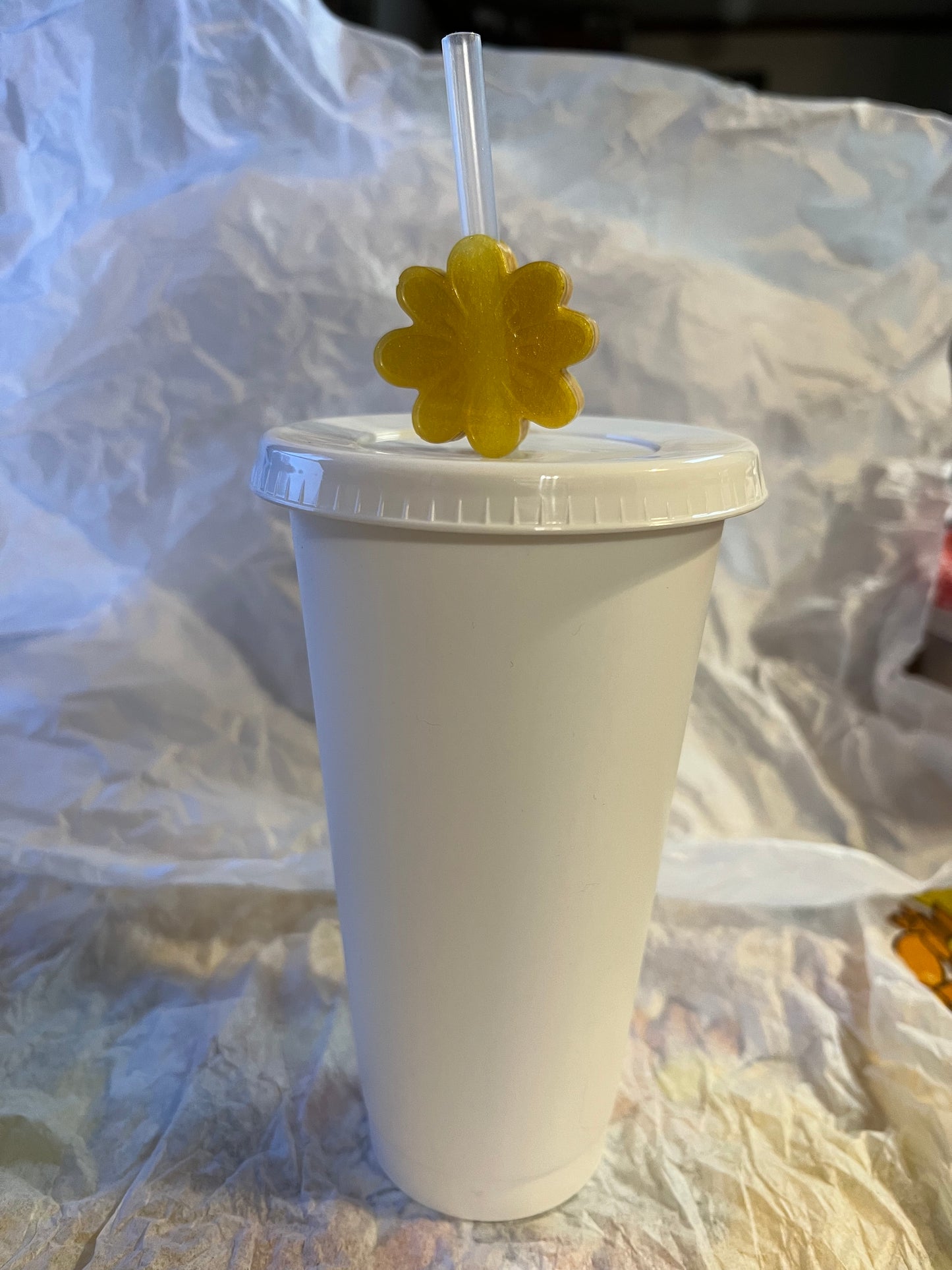 Flower Straw Topper