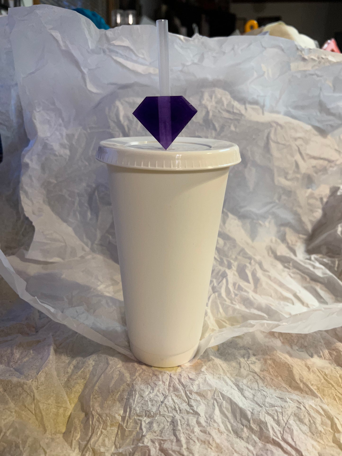 Diamond Straw Topper