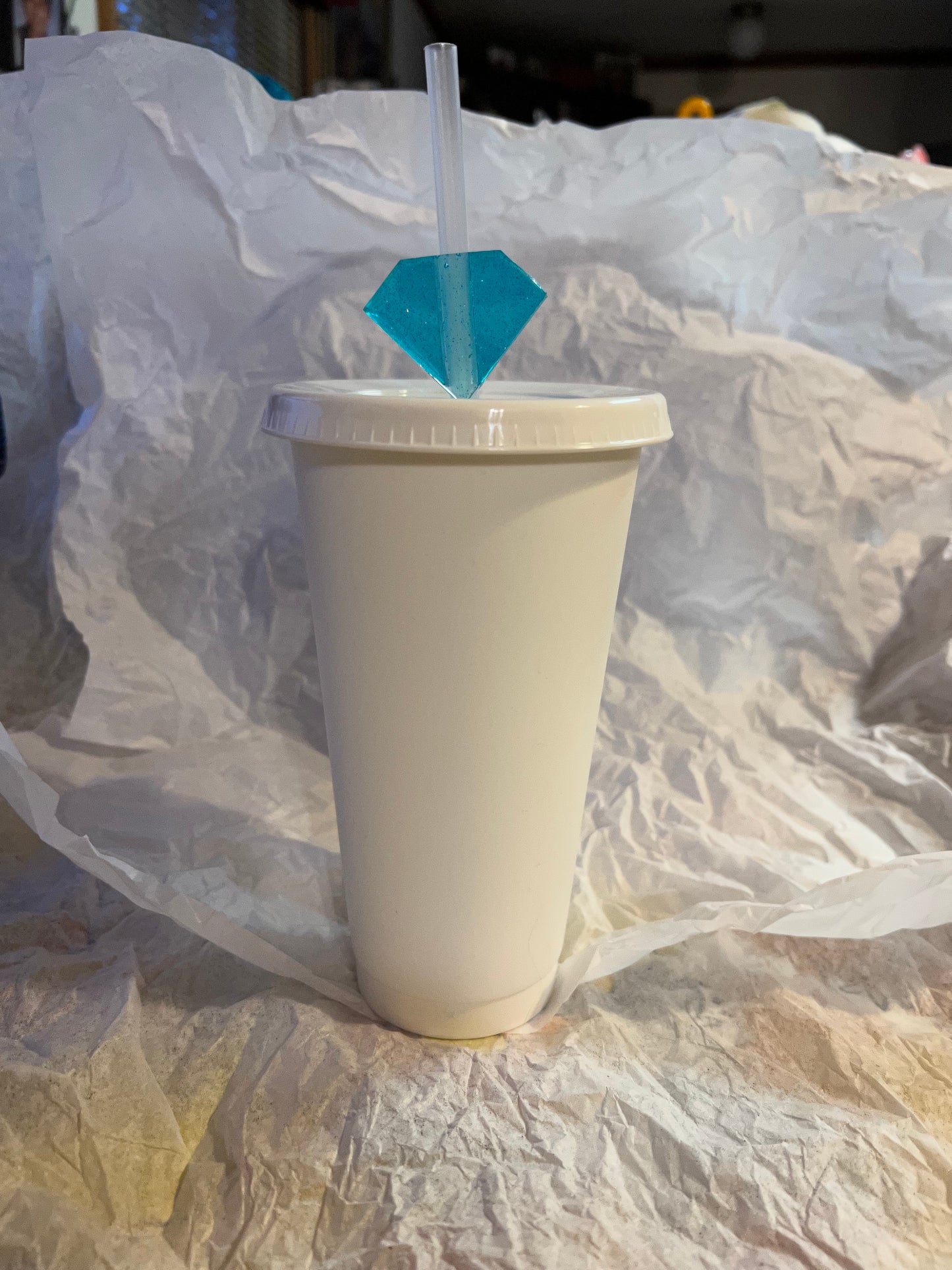 Diamond Straw Topper