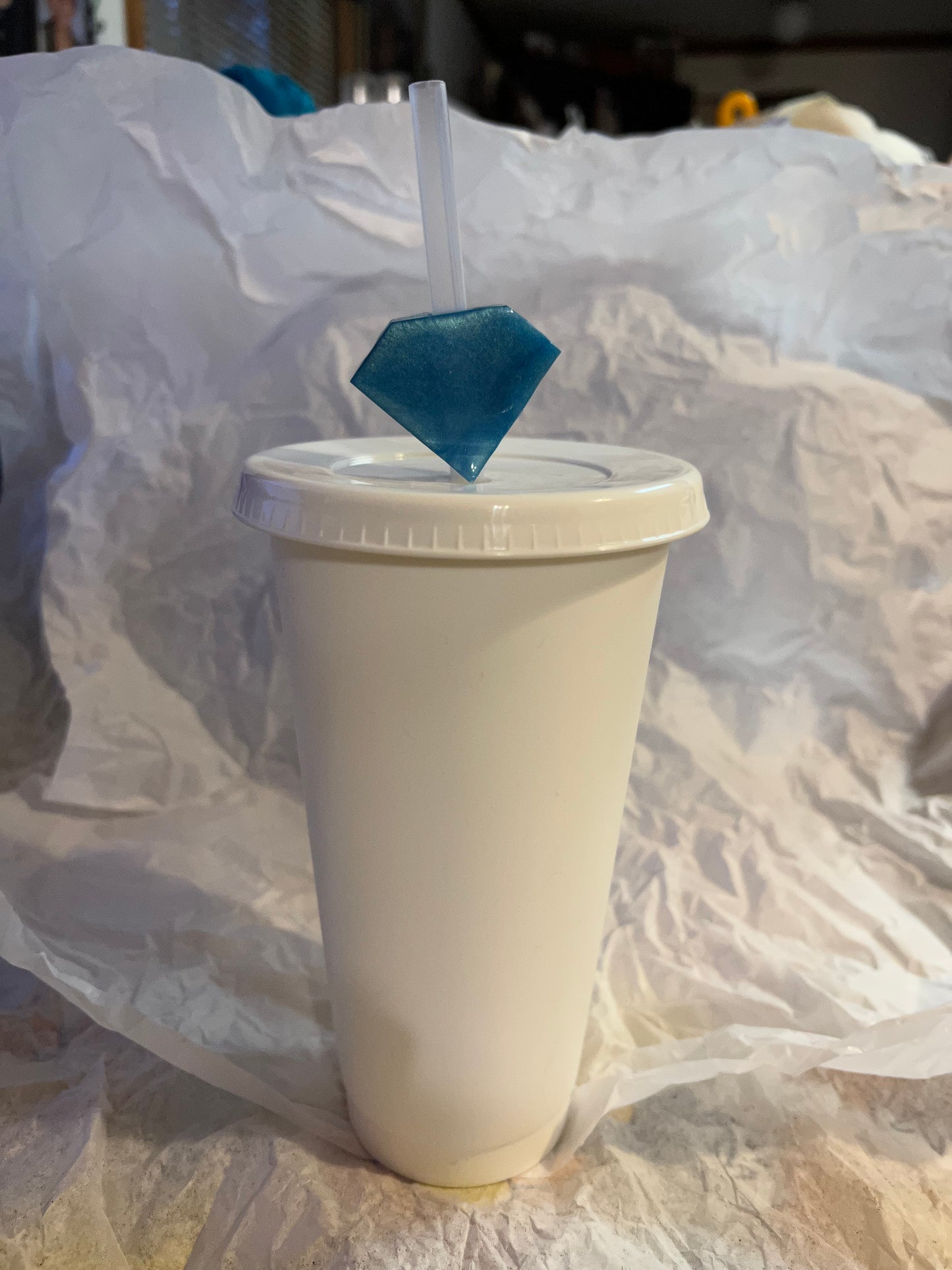 Diamond Straw Topper