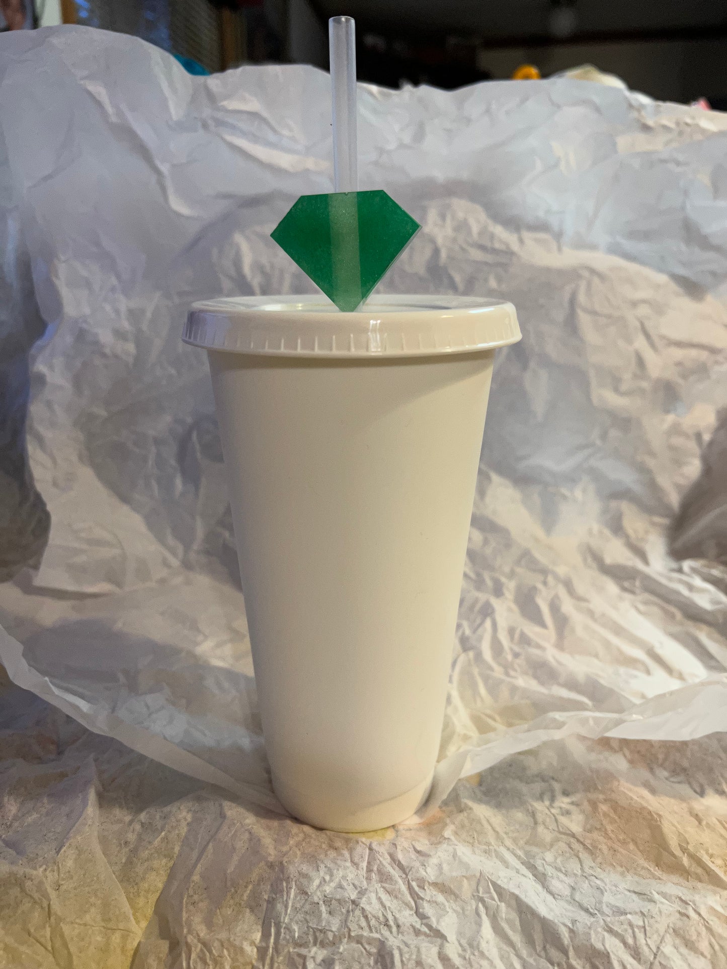 Diamond Straw Topper