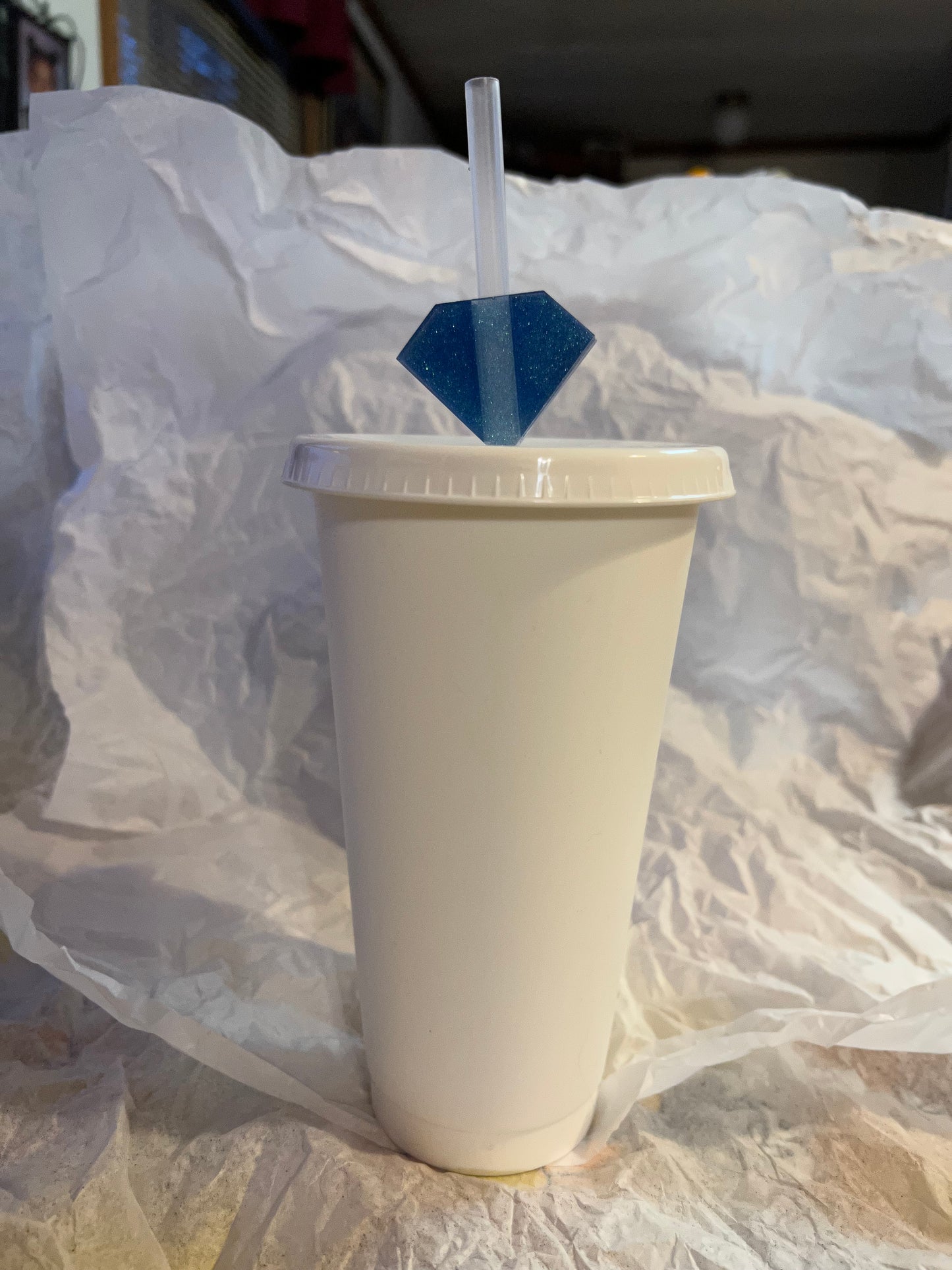 Diamond Straw Topper