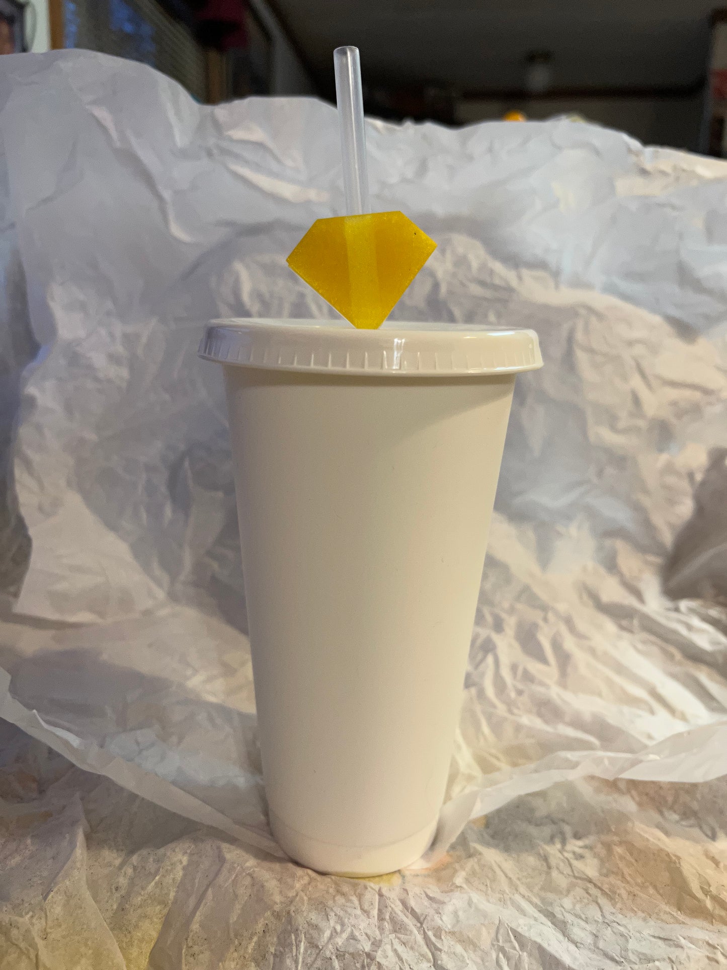 Diamond Straw Topper