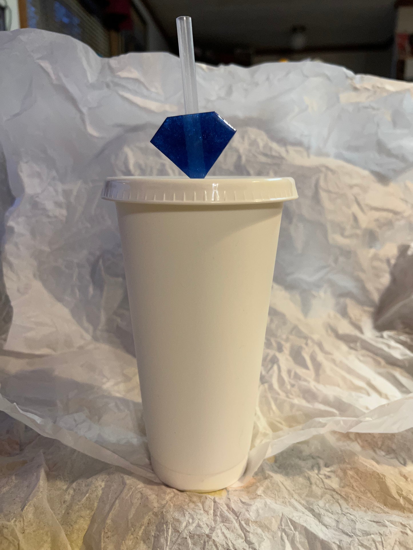 Diamond Straw Topper