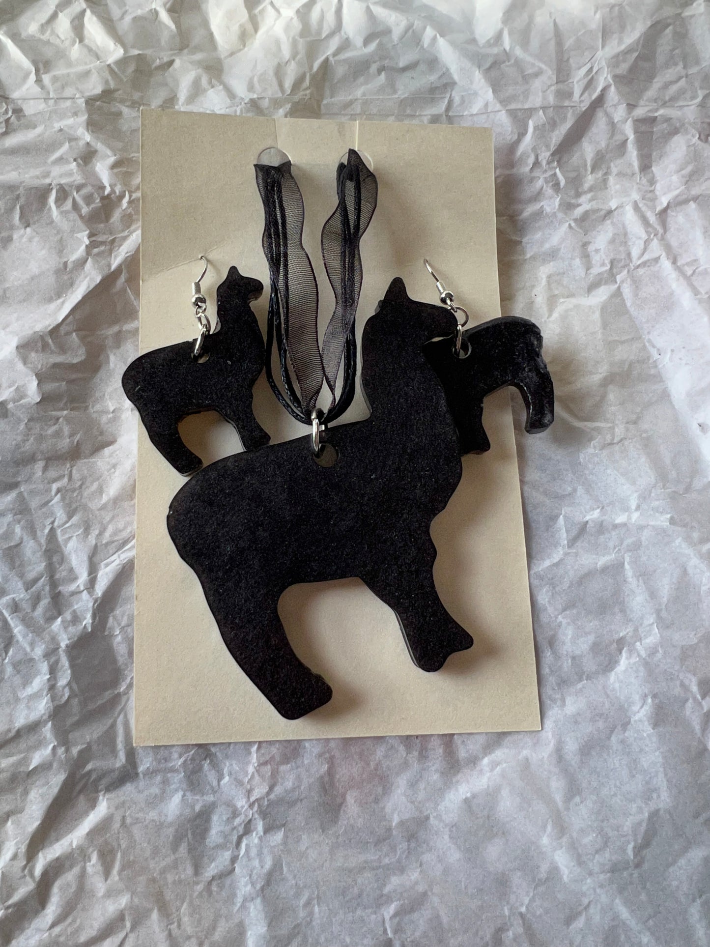 Llama Necklace Set
