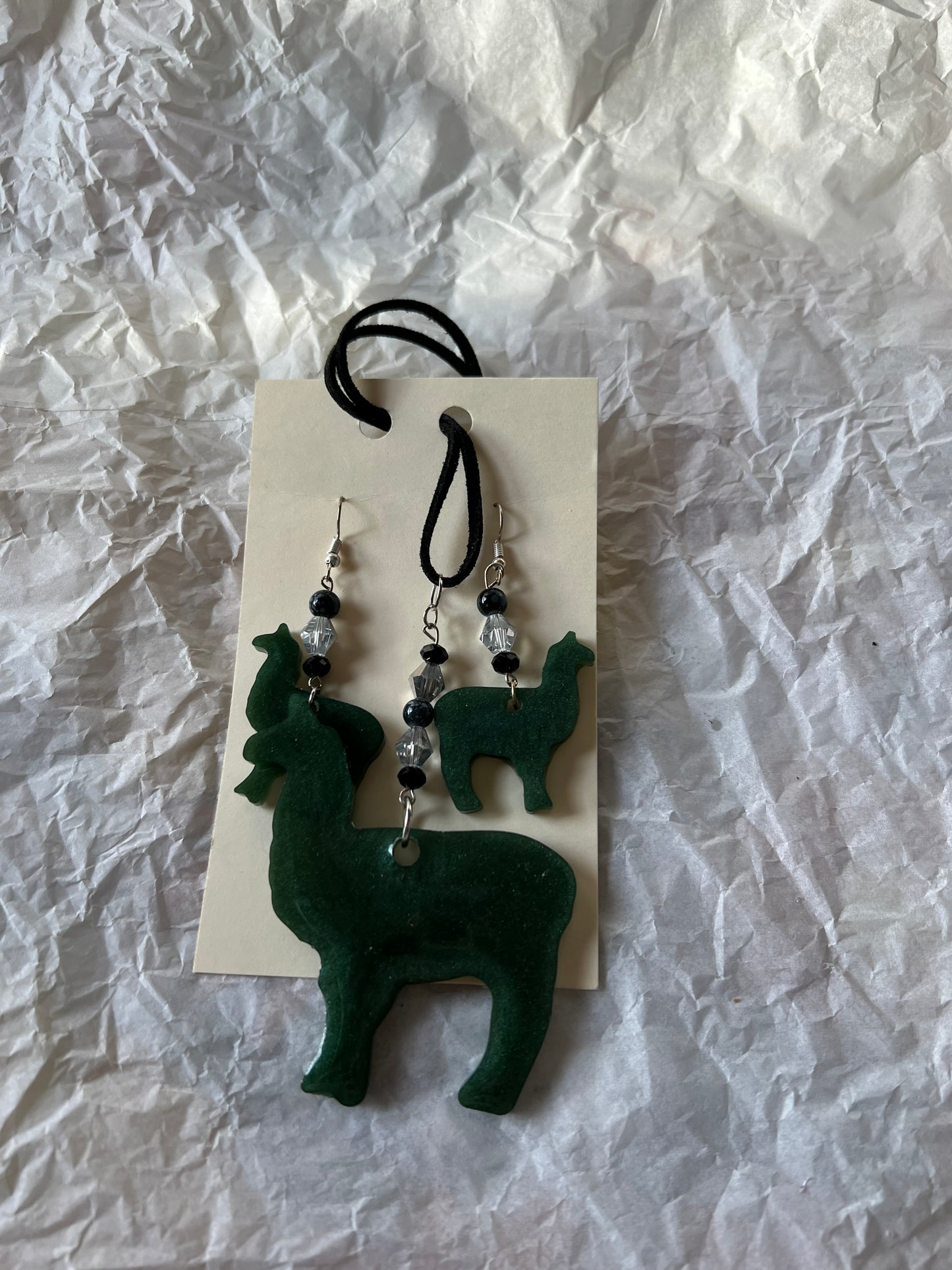 Llama Necklace Set