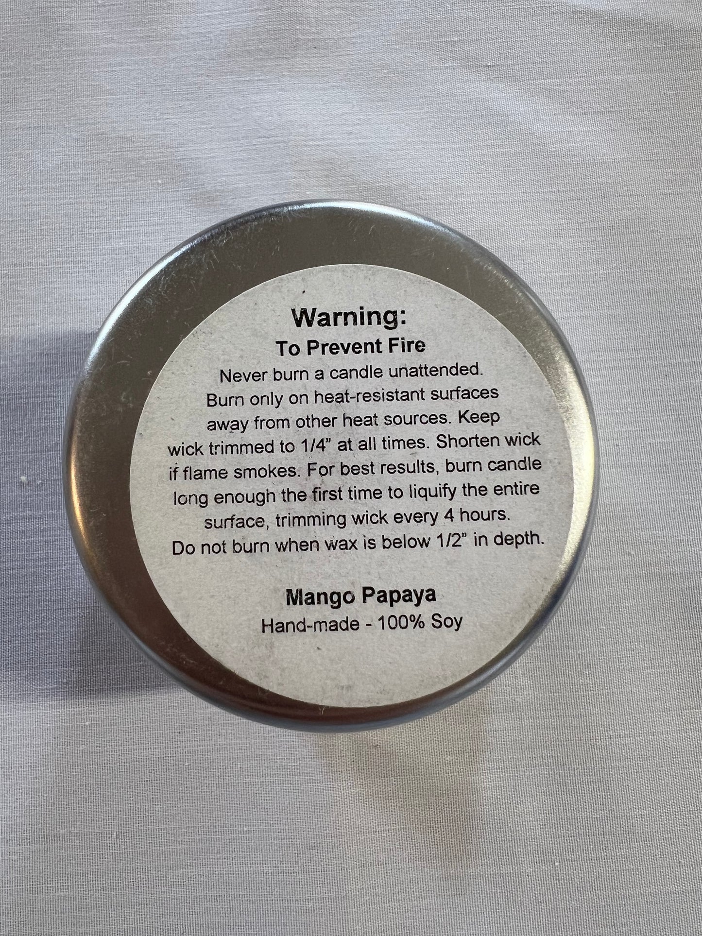 Mango Papaya Candle