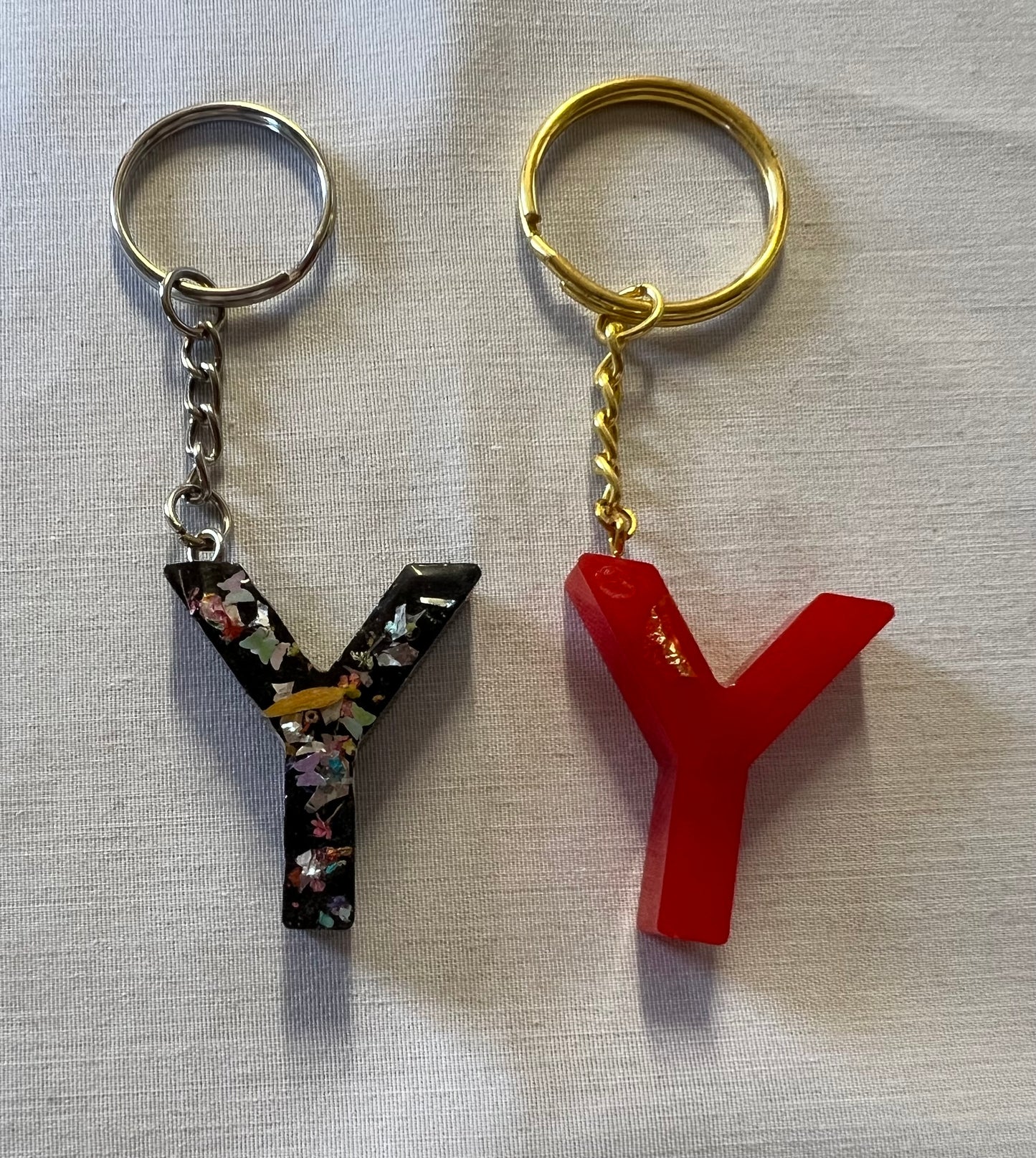 Letter Y Keychain