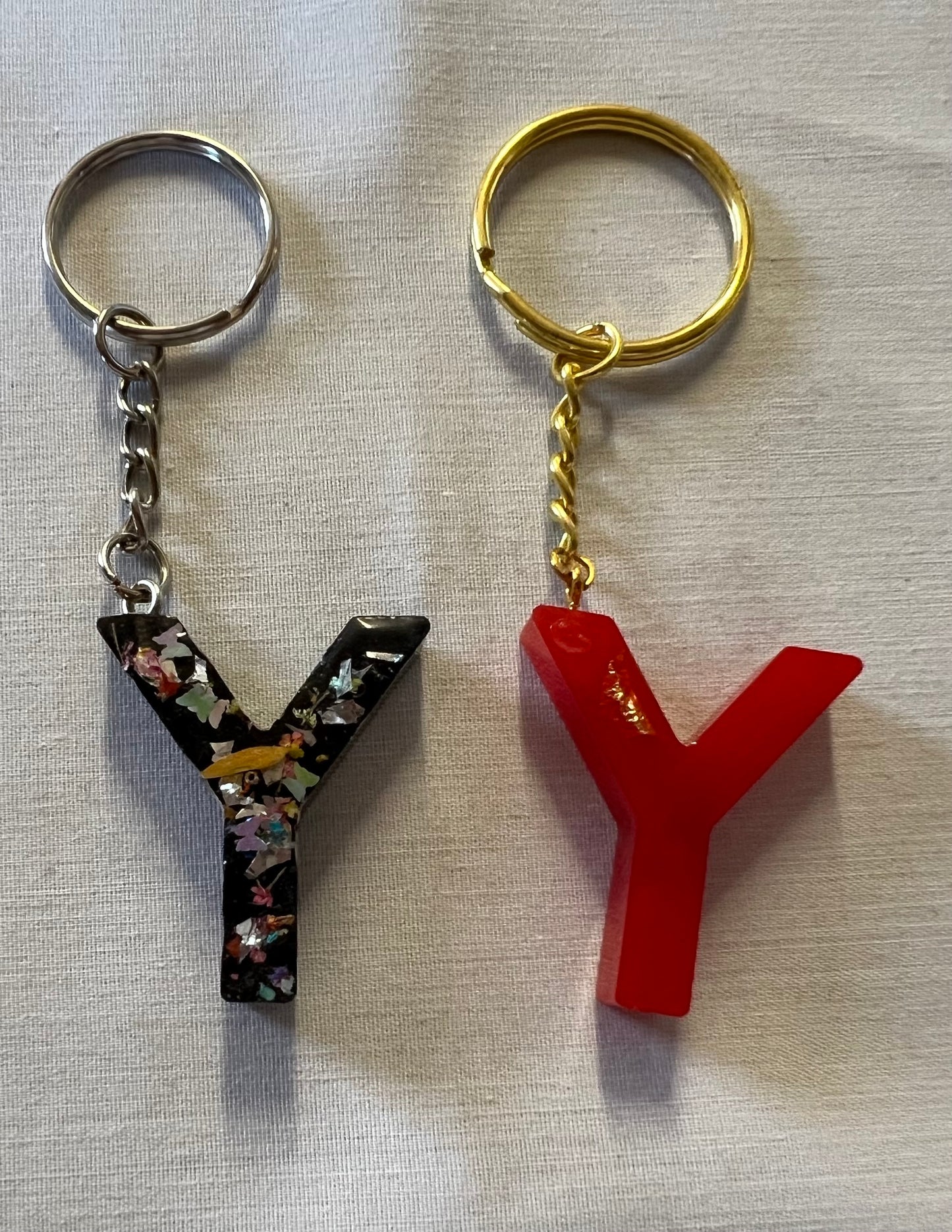 Letter Y Keychain