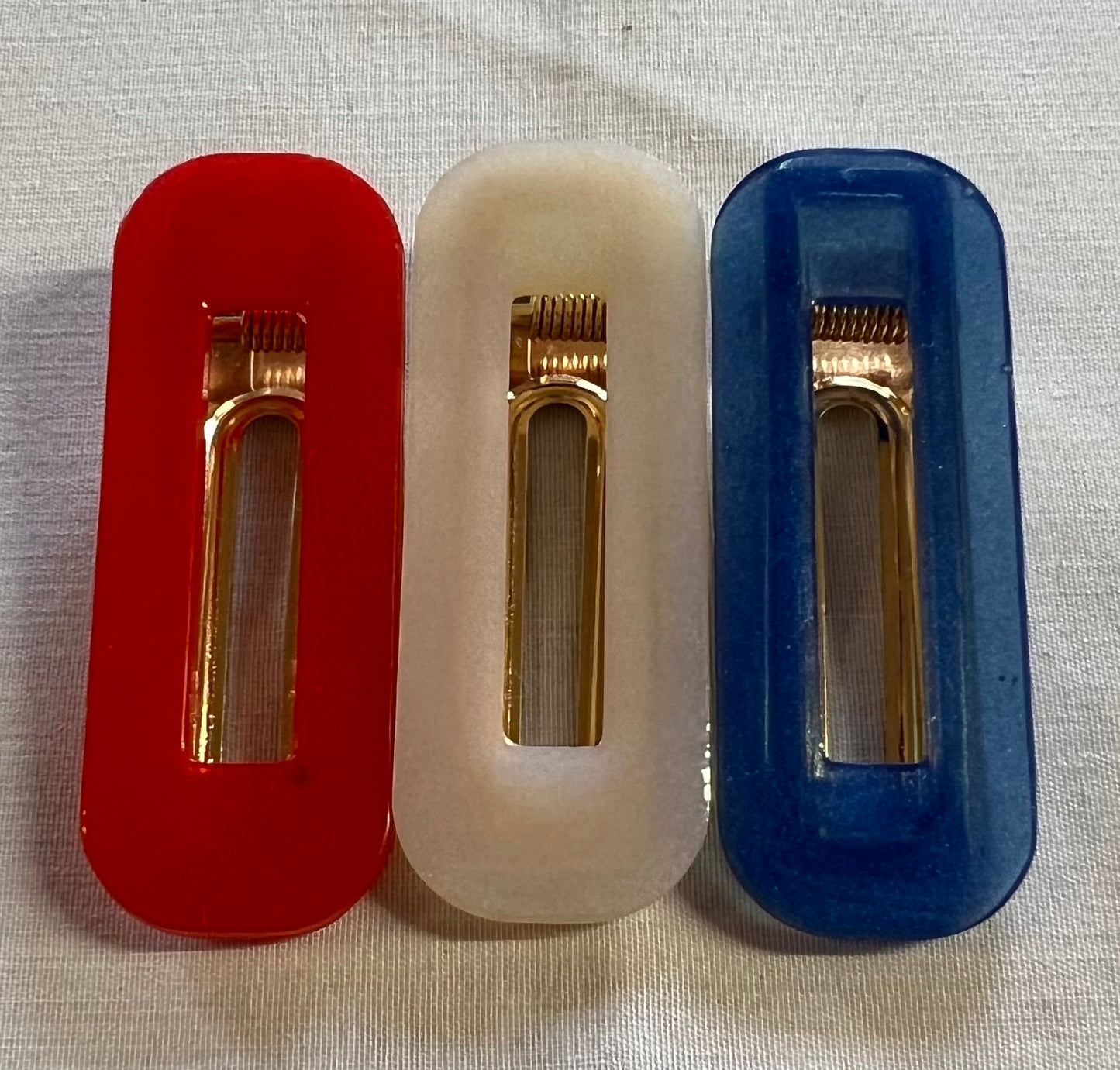 Open Rectangle Hair Clip
