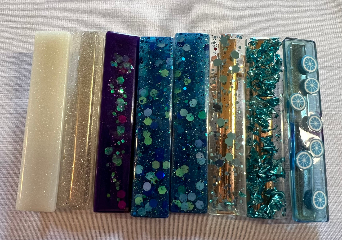 Small Rectangular Hair Clips