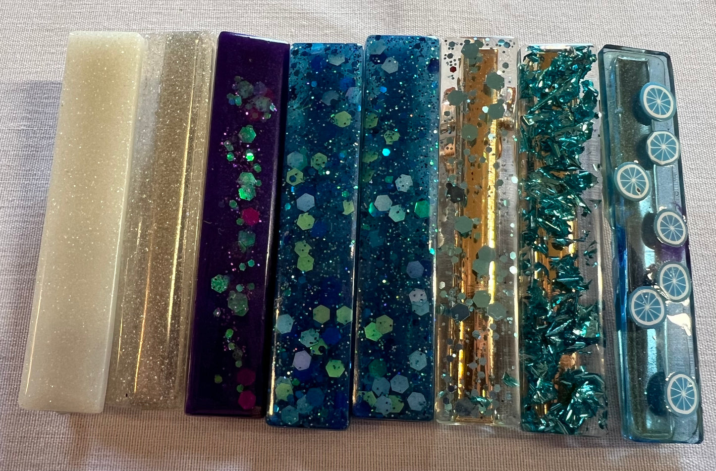 Small Rectangular Hair Clips