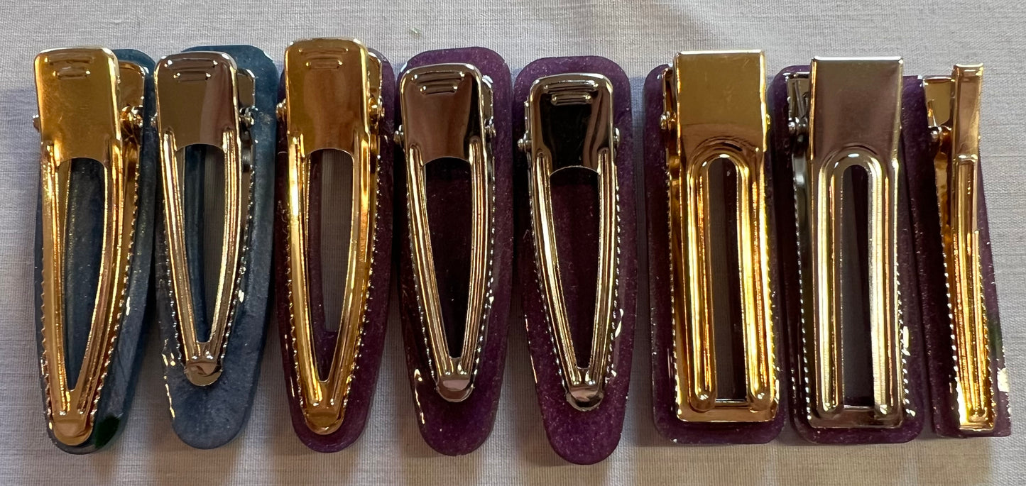 Jeweled Hair Clips