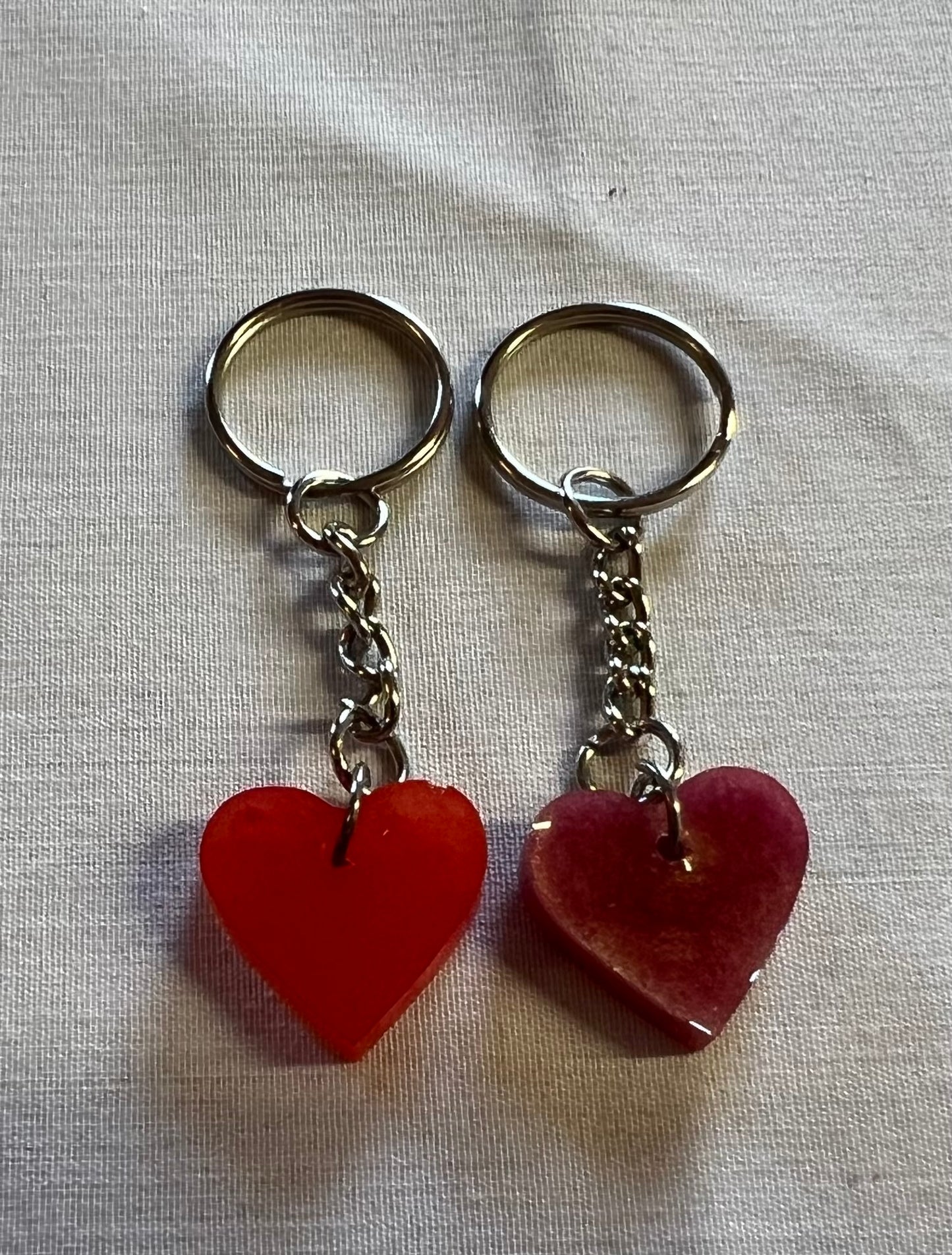 Heart Keychains