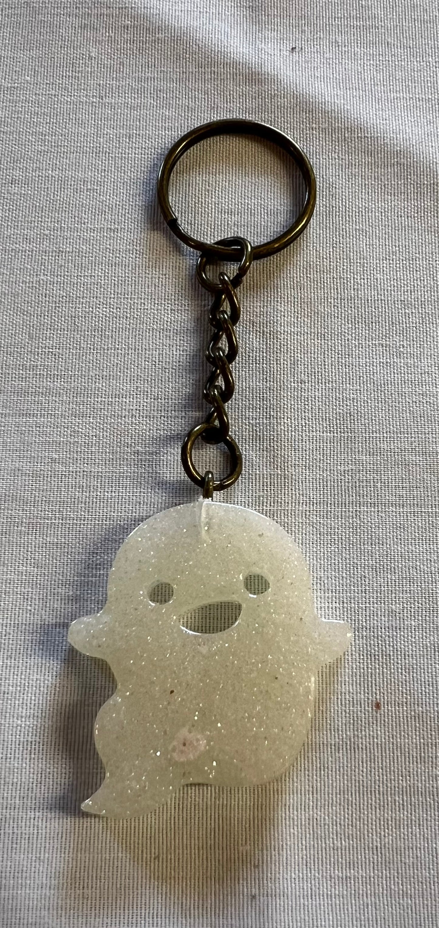 Happy Ghost Keychain