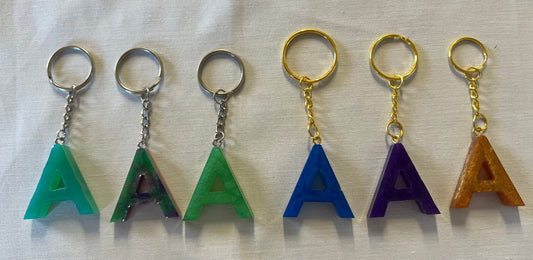 Letter A Keychains