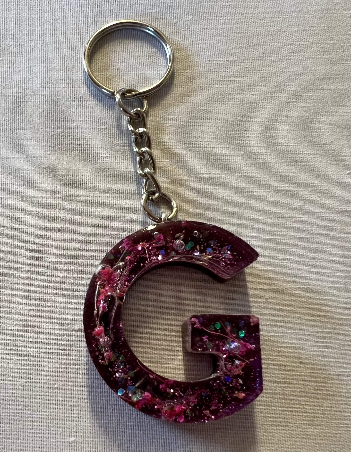 Letter G Keychains