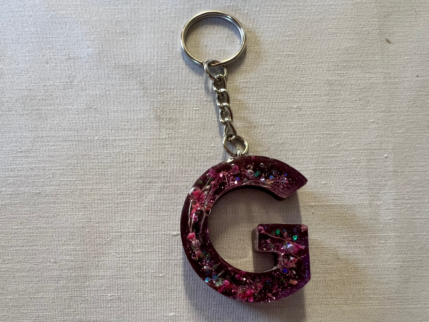 Letter G Keychains