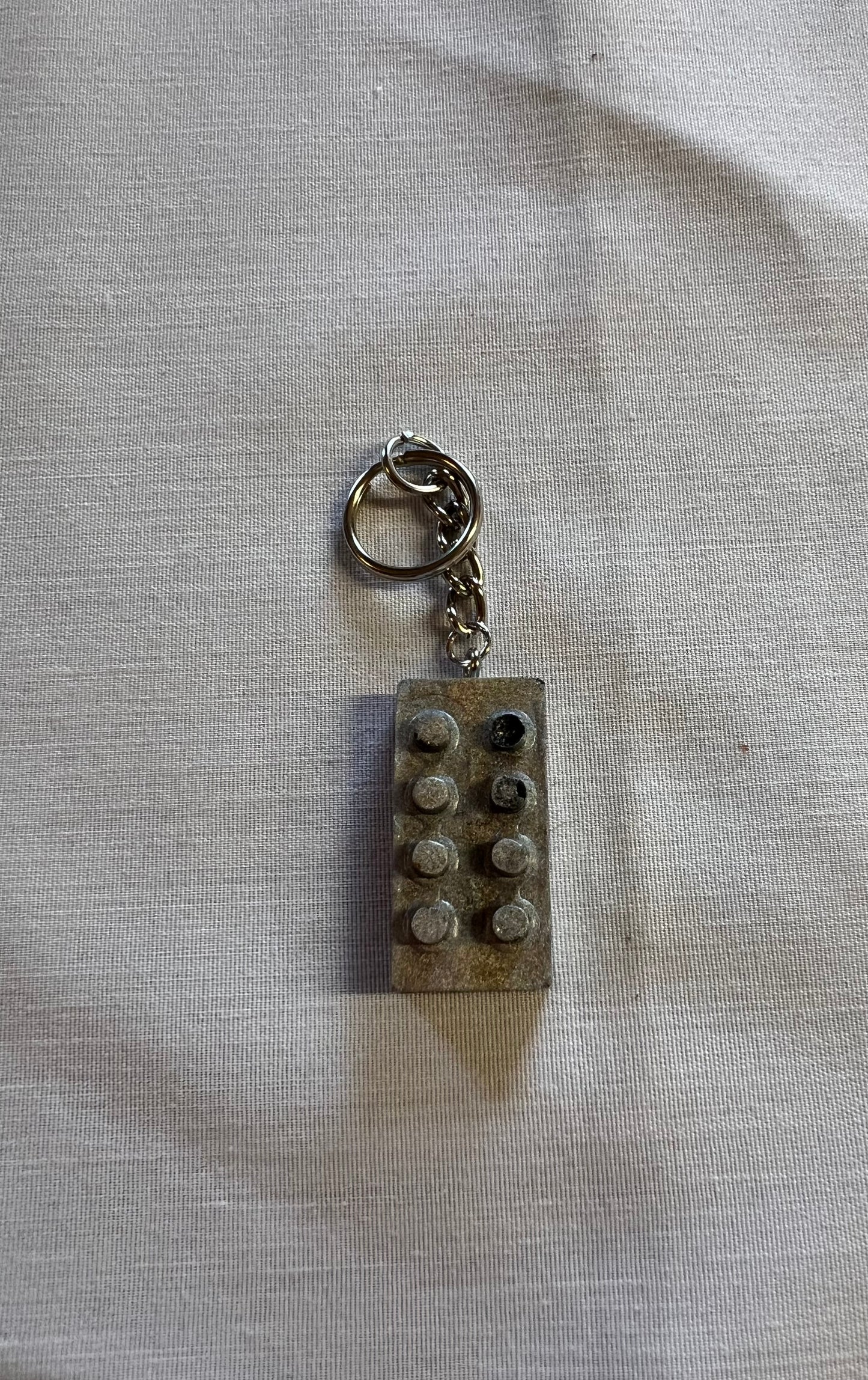 Lego Piece Keychains