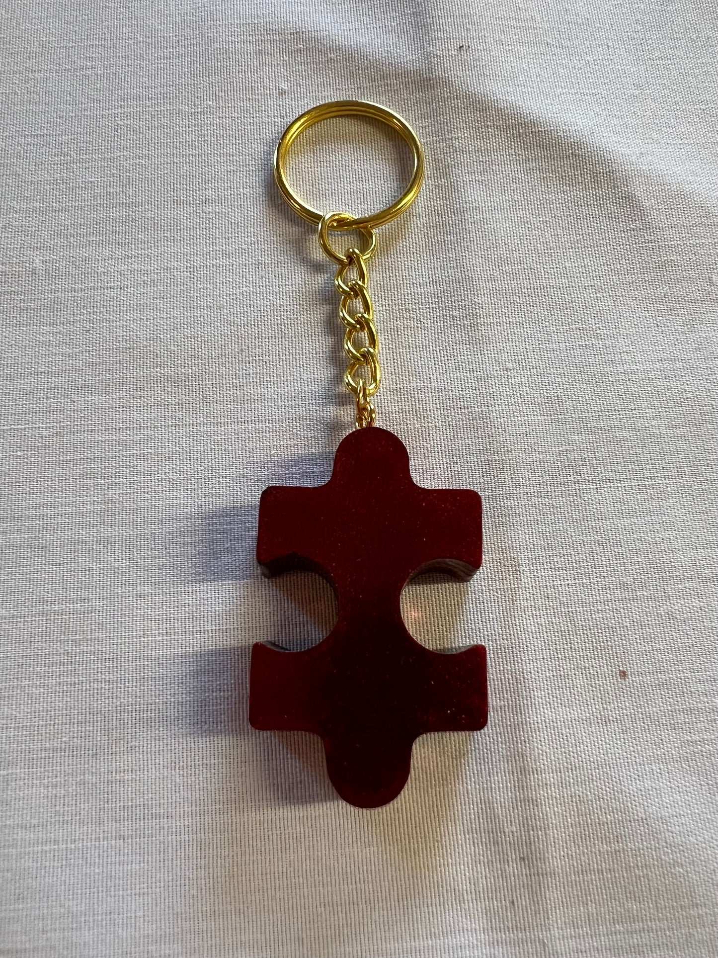 Puzzle Piece Keychains