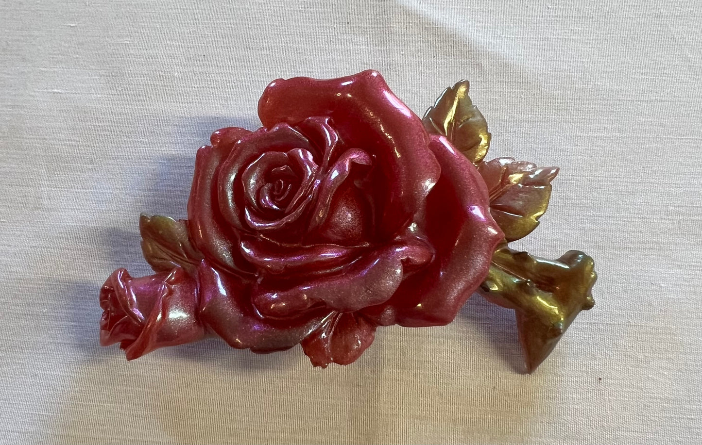 Rose Barrette