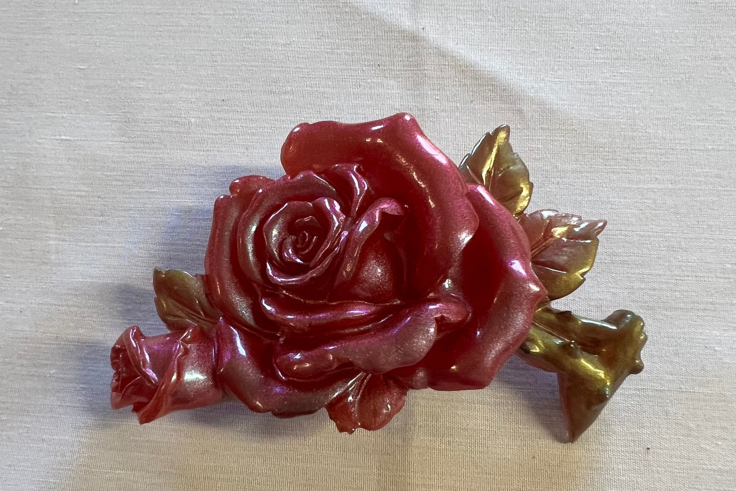 Rose Barrette